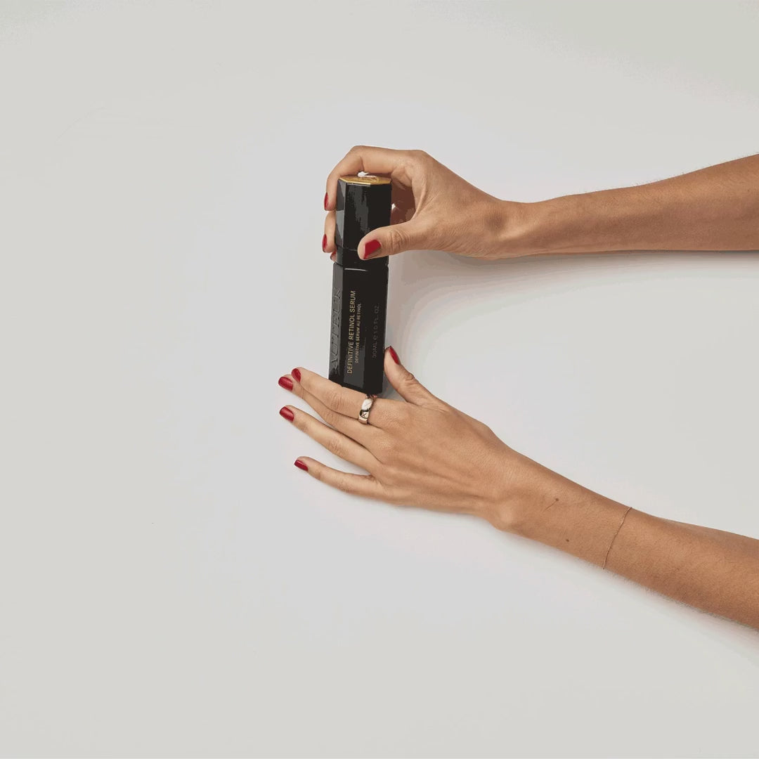 A GIF featuring Auteur Definitive Retinol Serum.