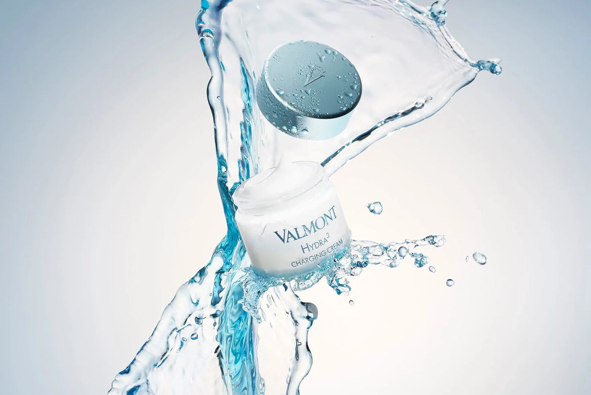 Valmont Hydra³ Charging Cream 50ml with water splash