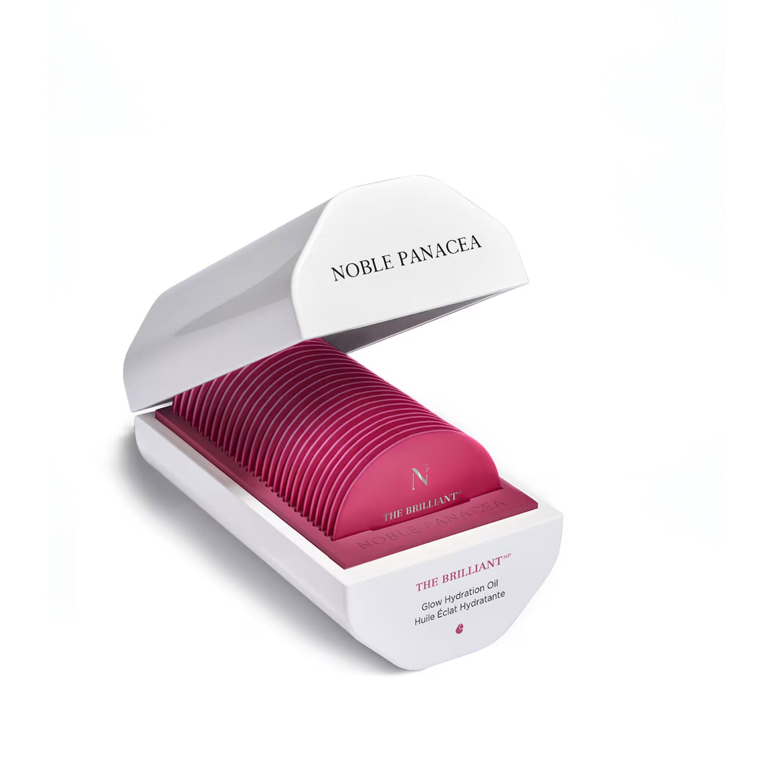 Noble Panacea eye cream in a white box on a white background