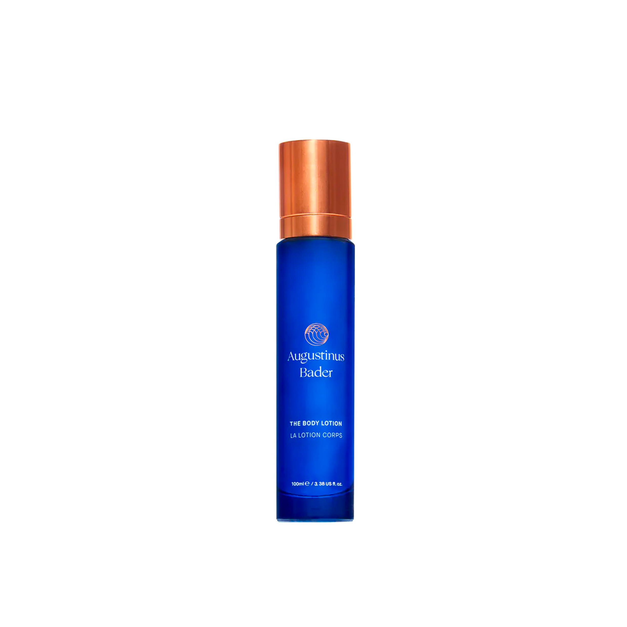 A bottle of Augustinus Bader The Body Lotion