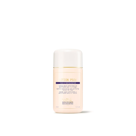 A bottle of Biologique Recherche Lotion P50W 150mL