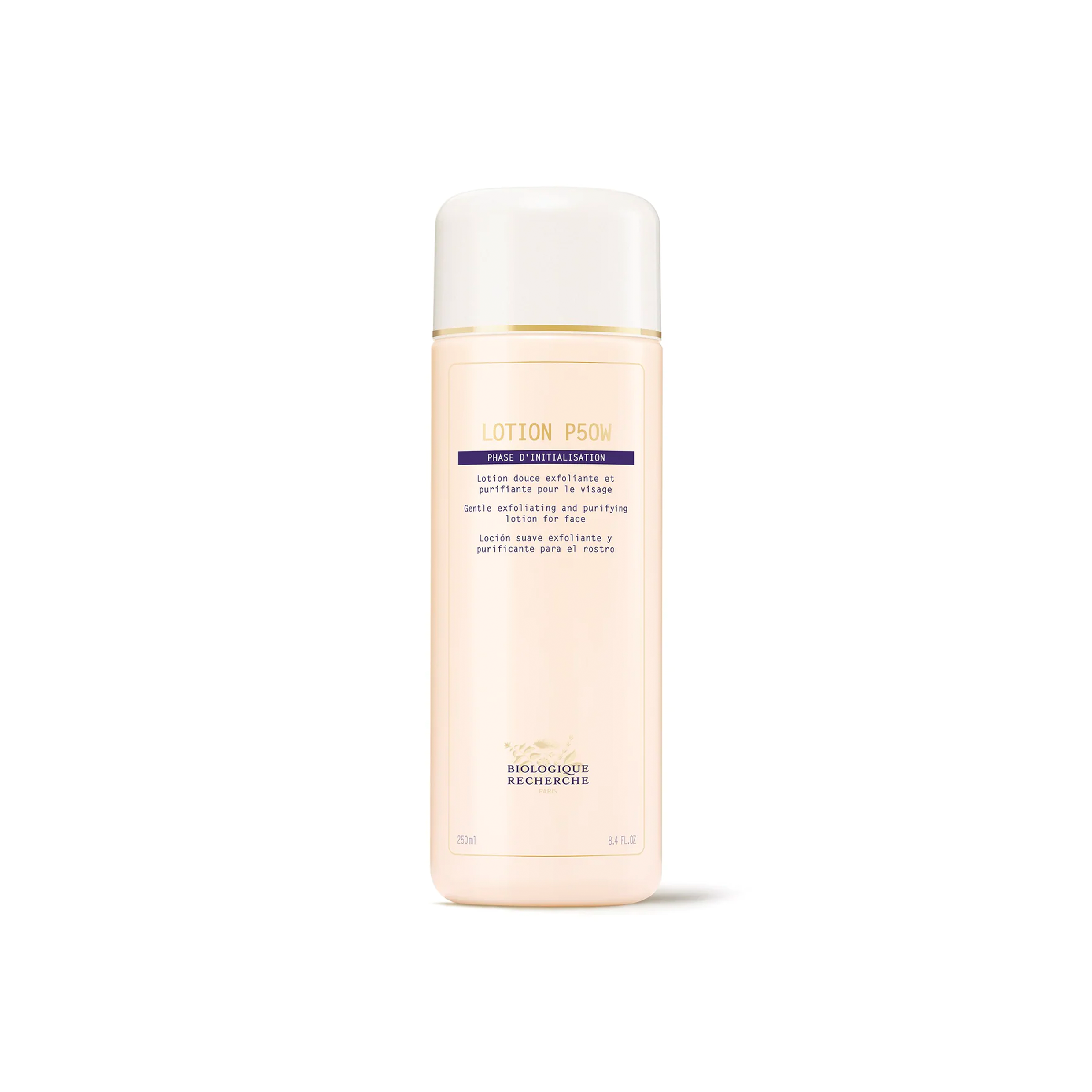 A bottle of Biologique Recherche Lotion P50W 250mL